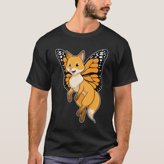 Fox met Wing T-shirt (Voorkant)