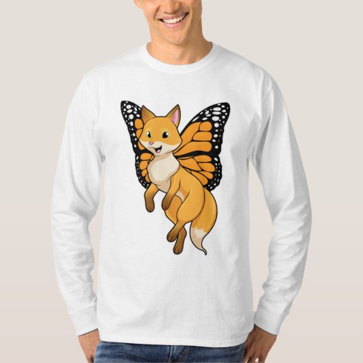 Fox met Wing T-shirt (Voorkant)