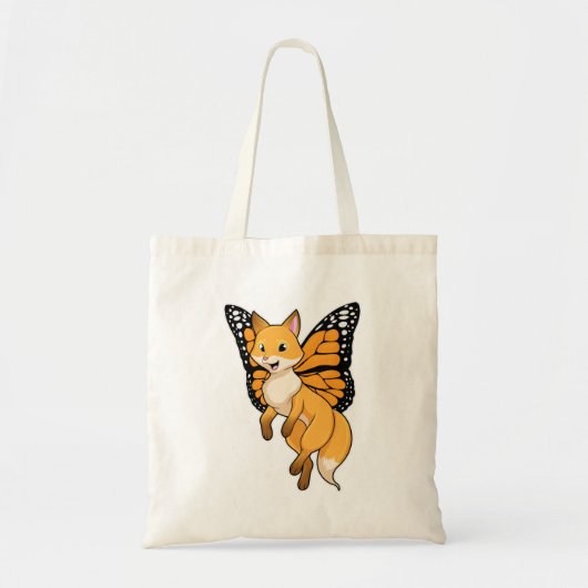 Fox met Wing Tote Bag (Voorkant)