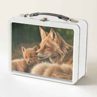 Fox Metal Lunchbox