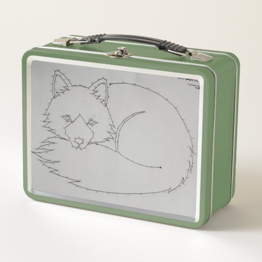 Fox Metal Lunchbox (Voorkant)
