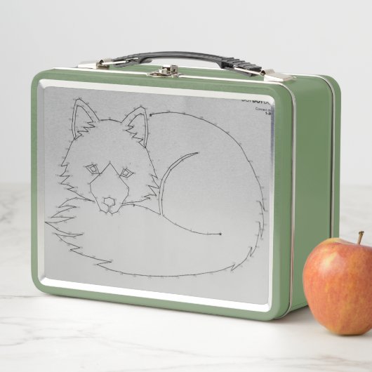 Fox Metal Lunchbox (In situ)