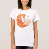 Fox Moeder en Baby T-shirt (Voorkant)