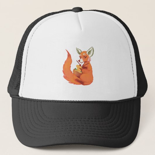 Fox Mom Trucker Pet (Voorkant)
