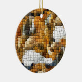 FOX MOSAIC KERAMISCH ORNAMENT (Rechts)