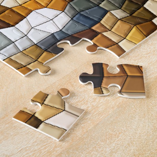 FOX MOSAIC LEGPUZZEL (Zijkant)