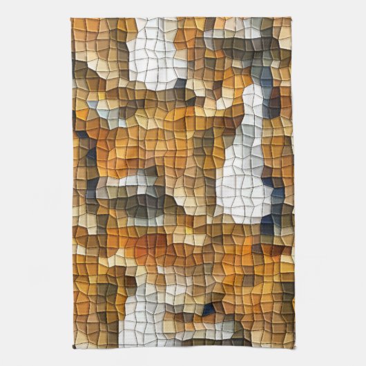 FOX MOSAIC THEEDOEK (Verticaal)