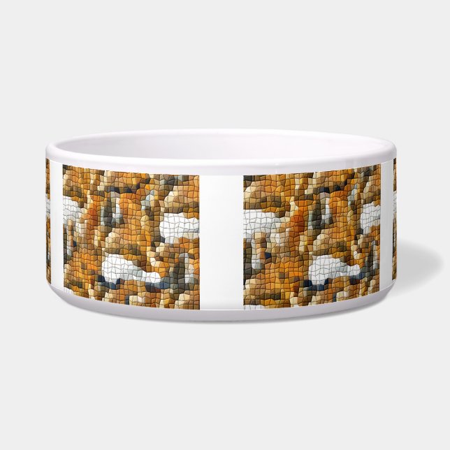 FOX MOSAIC VOERBAKJE (Voorkant)