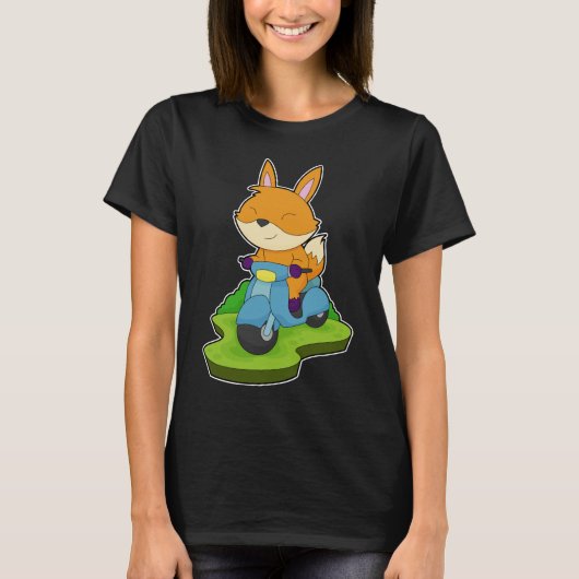 Fox-motorfiets T-shirt (Voorkant)