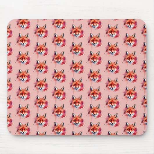 Fox Mouse Pad Muismat (Voorkant)