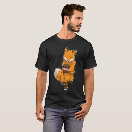 Fox Muffin T-shirt (Voorkant volledig)