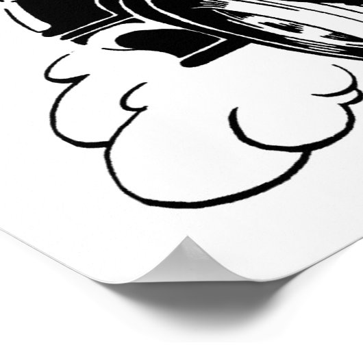 Fox Mustang poster (Hoek)