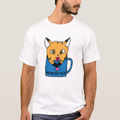 Fox N Mug T-shirt (Voorkant)