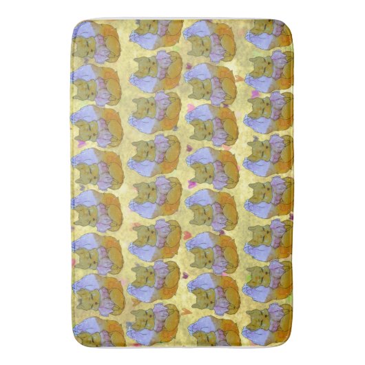 Fox named Dice Badmat (Voorkant Verticaal)