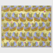 Fox named Dice Cadeaupapier (Vlak)