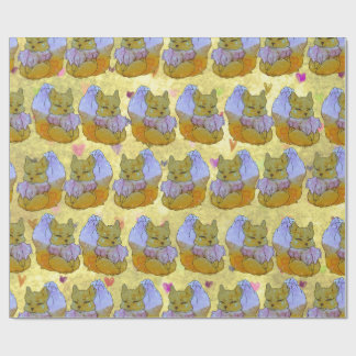 Fox named Dice Cadeaupapier