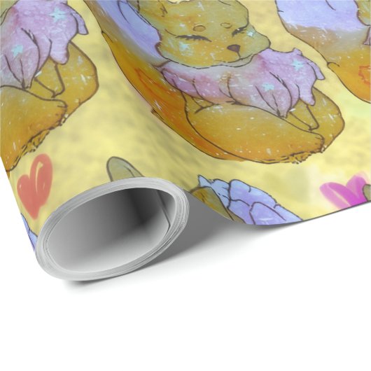 Fox named Dice Cadeaupapier (Rol Hoek)