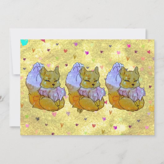 Fox named Dice Kaart (Achterkant)