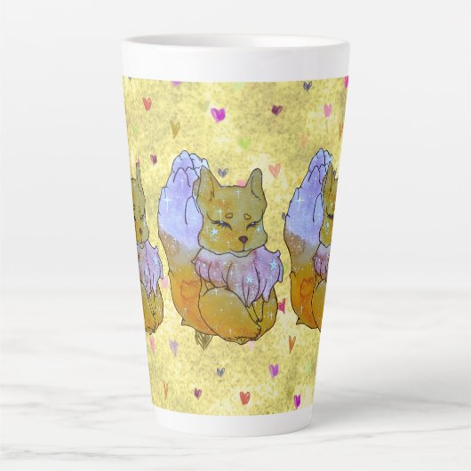 Fox named Dice Latte Mok (Voorkant)