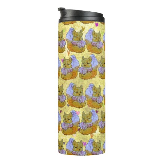 Fox named Dice Thermosbeker (Geroteerd rechts)