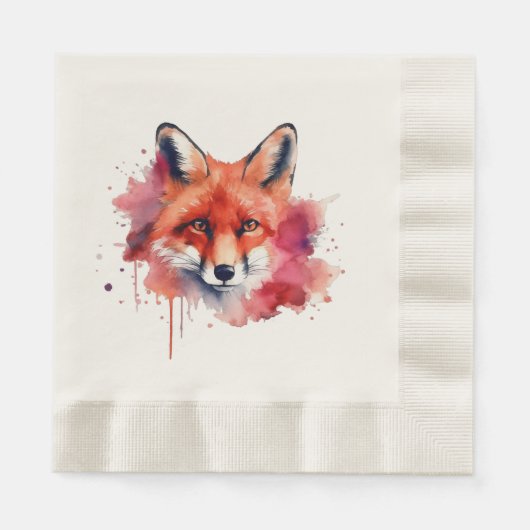 Fox Napkins Servet (Voorkant)