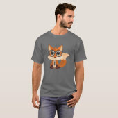 Fox Nerd T-shirt (Voorkant volledig)