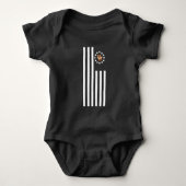 Fox Nerd - vlag Romper (Voorkant)