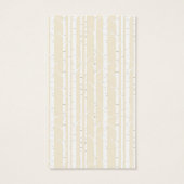 Fox Neutral Baby shower Gepersonaliseerd Dank u La Visitekaartjes (Achterkant)