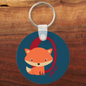 Fox niet meegeleverd - schattige sarcastische rode sleutelhanger (Voorkant)