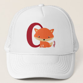 Fox niet meegeleverd - schattige sarcastische rode trucker pet