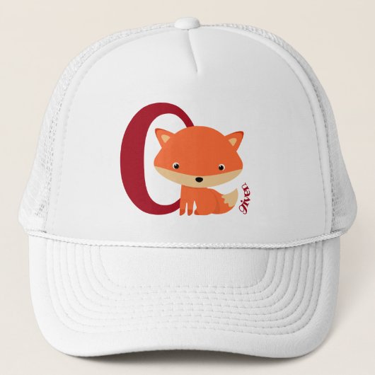 Fox niet meegeleverd - schattige sarcastische rode trucker pet (Voorkant)