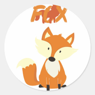 fox-nieuws ronde sticker
