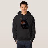 Fox Ninja with Burning Eyes Hoodie (Voorkant volledig)