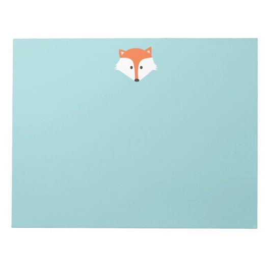 Fox Note Pad Notitieblok (Voorkant)