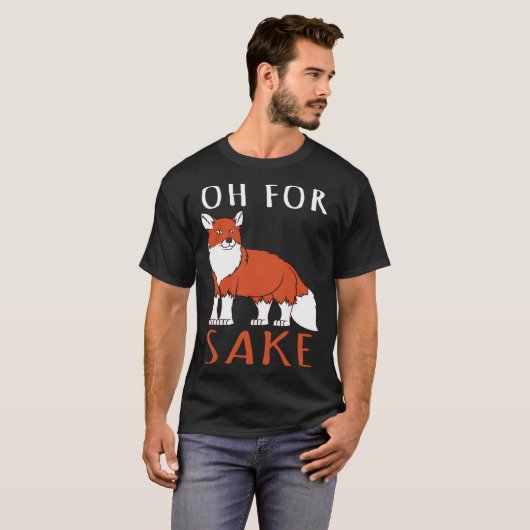 Fox    Oh To Sake T-shirt (Voorkant volledig)