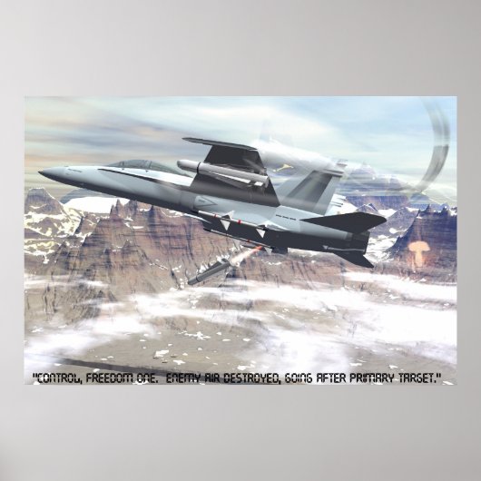 Fox One. Poster (Voorkant)