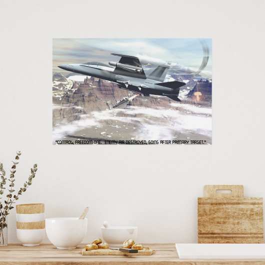 Fox One. Poster (Keuken)