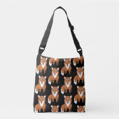 Fox-ontwerp Crossbody Tas (Voorkant)
