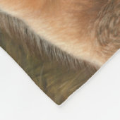 Fox-ontwerp Fleece Deken (Hoek)