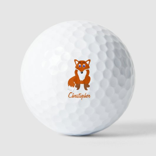 Fox-ontwerp Golfballen (Voorkant)