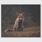 FOX OP GRASSVELD CADEAUPAPIER (Vlak)