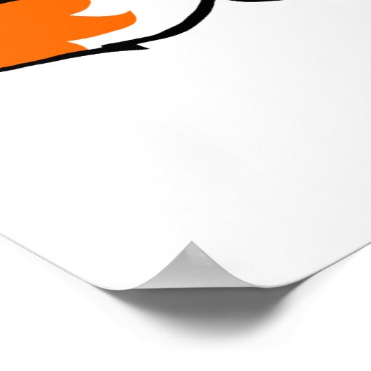 Fox optische illusie Trick Poster (Hoek)