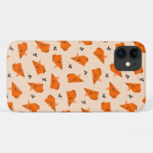 Fox Origami Case-Mate iPhone Case (Achterkant (horizontaal))