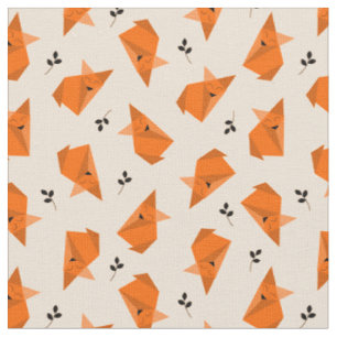 Fox Origami Stof