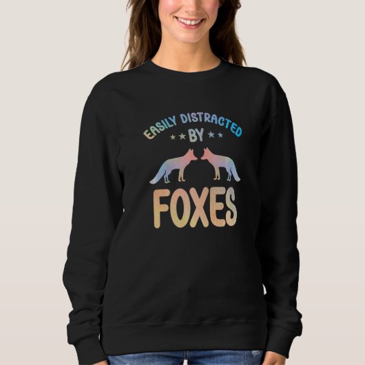 Fox Outfit for Foxes Lovers Apparel Women Girls Pr Trui (Voorkant)