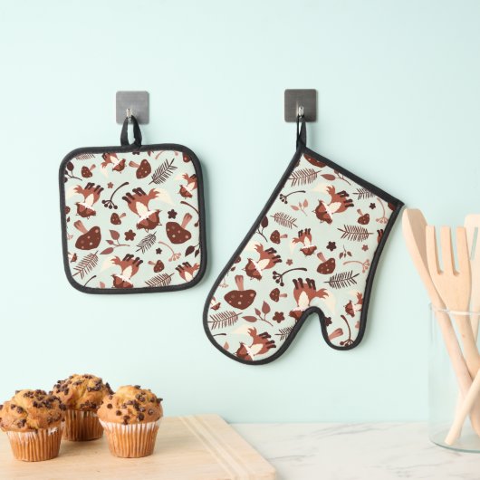 Fox Ovenwant & Pannenlap Set (Insitu(Ophanging))