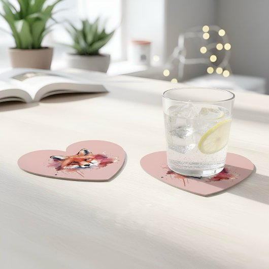 Fox Paper Coaster Kartonnen Onderzetters
