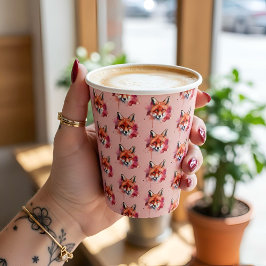 Fox Paper Cups Papieren Bekers
