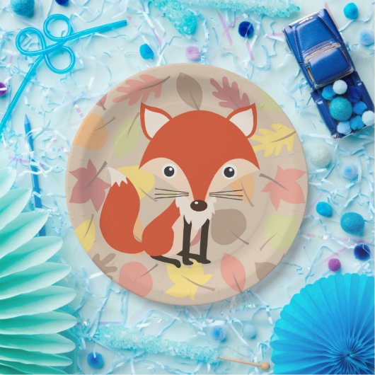 Fox Papieren Bordje (Feest)