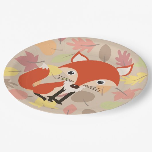 Fox Papieren Bordje (Gekanteld)